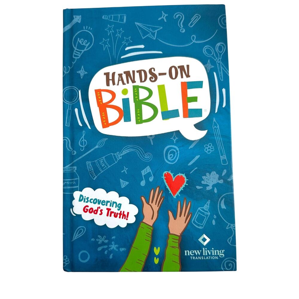 Hands-On Bible NLT New Living Translation Kids Hardcover Tyndale 2010